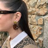 Boucles d&rsquo;oreilles Eglantine