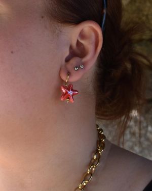 Boucles d&rsquo;oreilles Etoile
