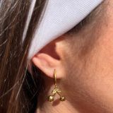 Boucles d&rsquo;Oreilles Cerise